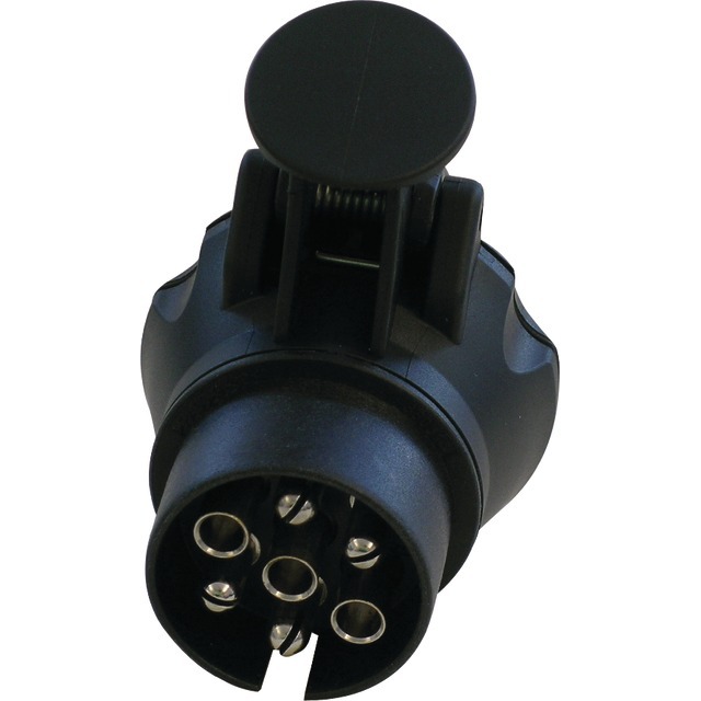Adaptateur Court 7 Plots Male 13 Femelle Plastique référence fournisseur 1250100